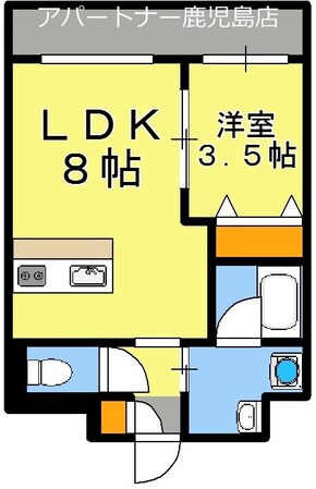 アメニティ春日の物件間取画像